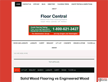 Tablet Screenshot of floorcentral.com